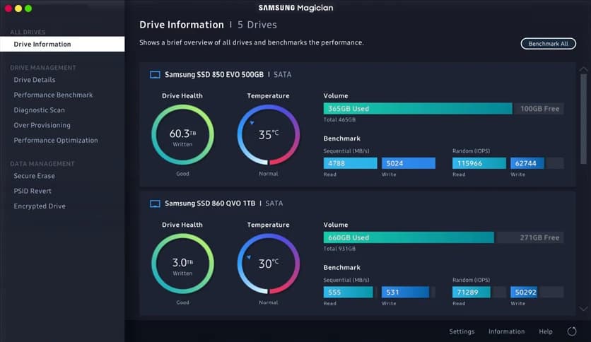 Samsung SSD Magician 9.0.0.910