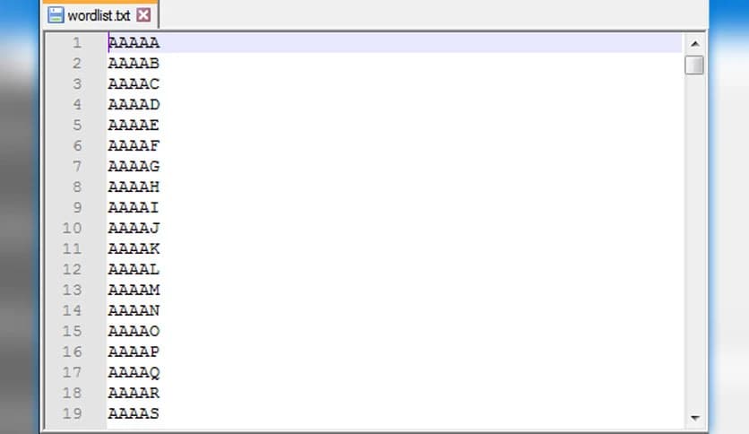 VovSoft Random Wordlist Generator 1.3