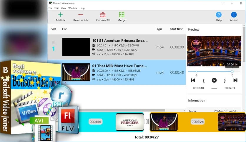 Boilsoft Video Joiner 9.1.9