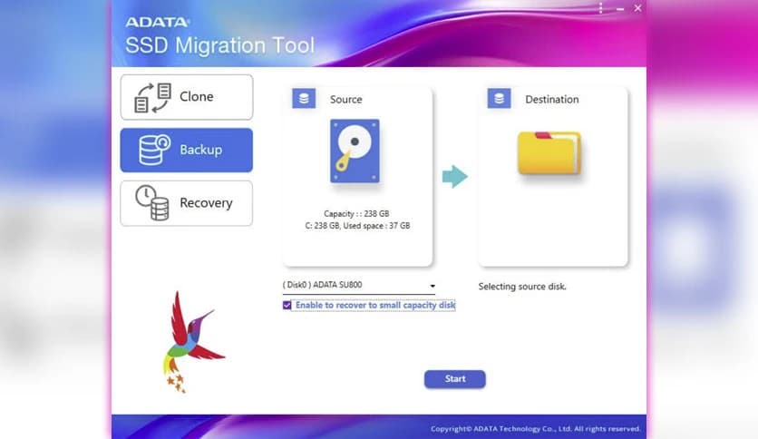 ADATA SSD Migration Tool 1.0.0.2