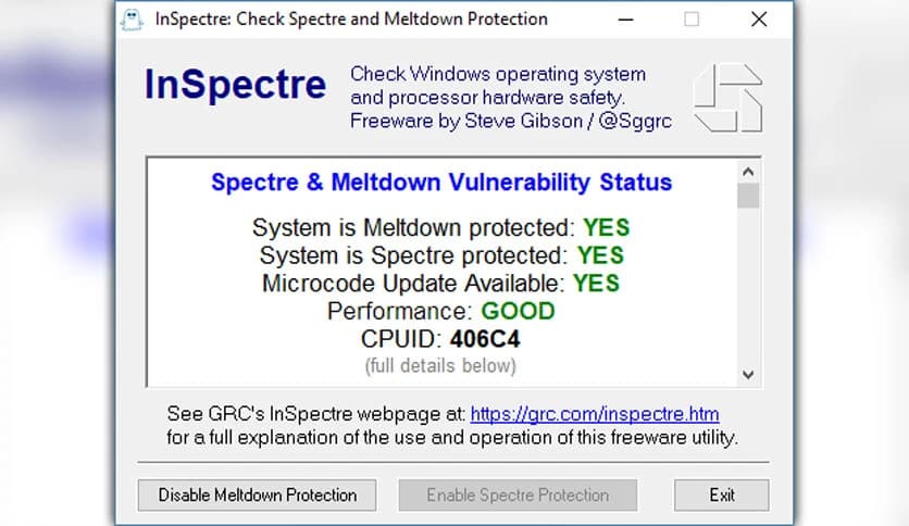 Gibson Research InSpectre