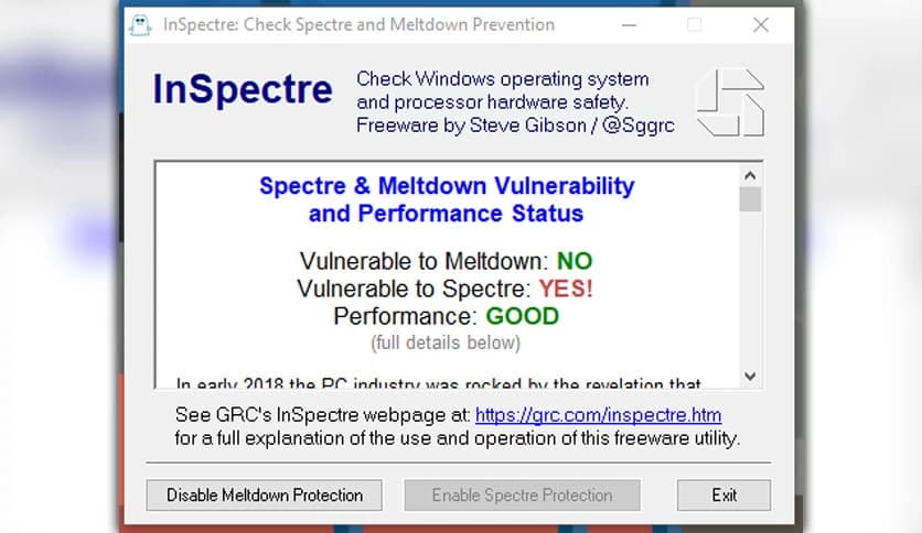 Gibson Research InSpectre