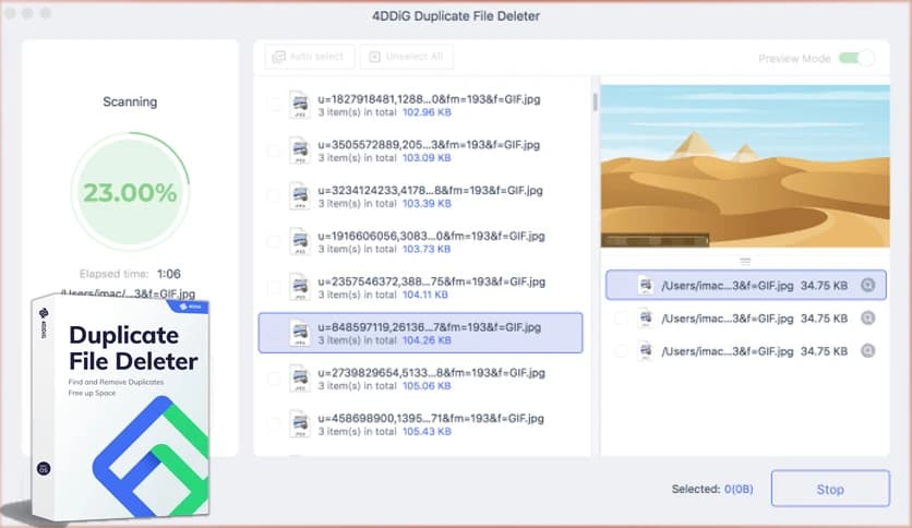 4DDiG Duplicate File Deleter