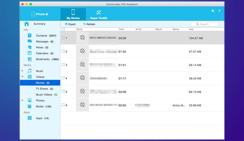 Coolmuster iOS Assistant