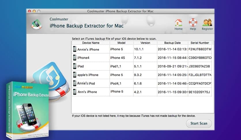 Coolmuster iPhone Backup Extractor