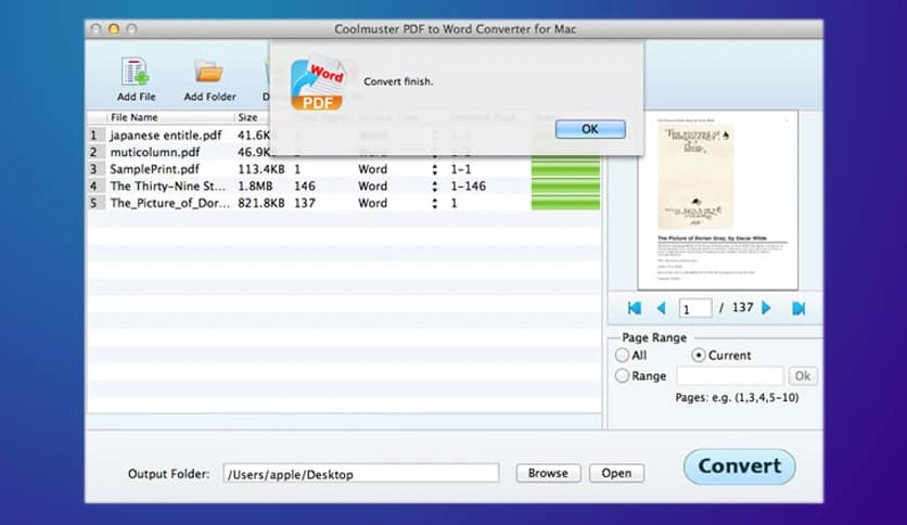 Coolmuster PDF to Word Converter