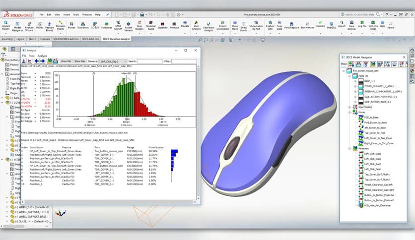 3DCS Variation Analyst 7.7.0.1 for SolidWorks