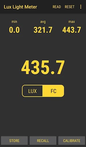 Lux Light Meter Pro 036.2024.05.05