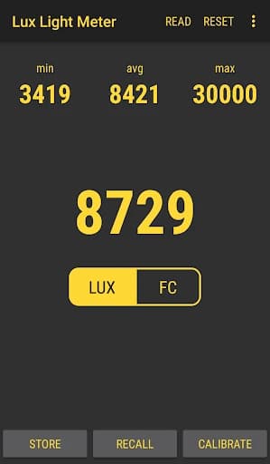 Lux Light Meter Pro 036.2024.05.05