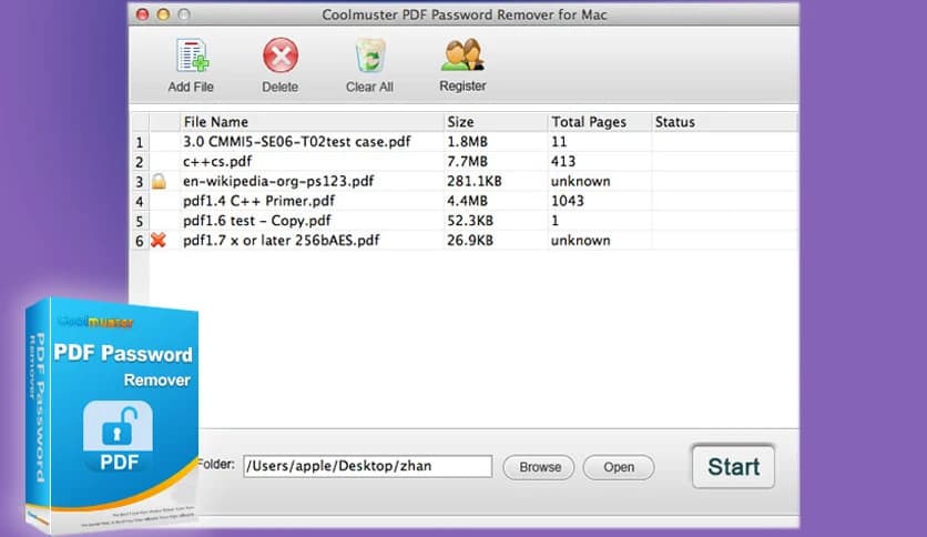 Coolmuster PDF Password Remover