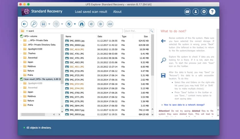 UFS Explorer Standard Recovery