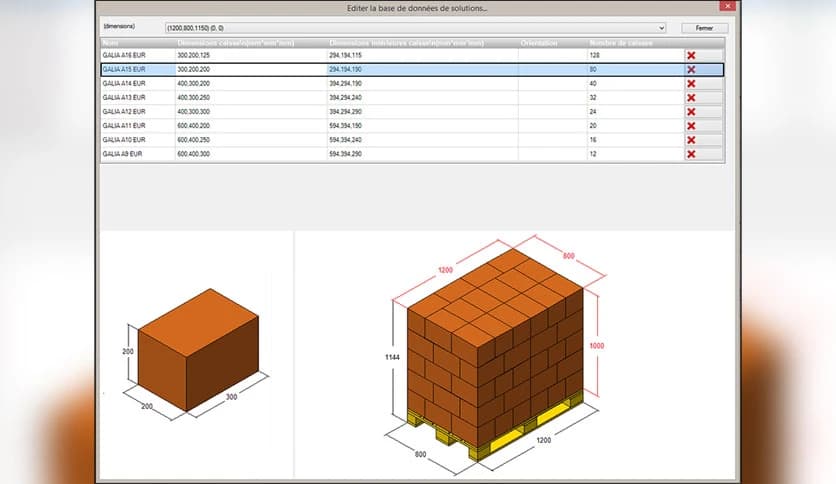TreeDim StackBuilder