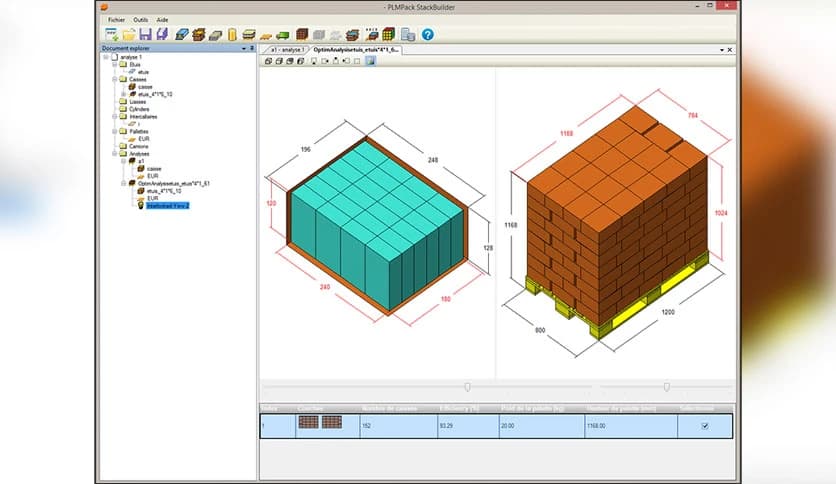 TreeDim StackBuilder