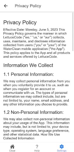 Water Clean – Eject Water 1.2