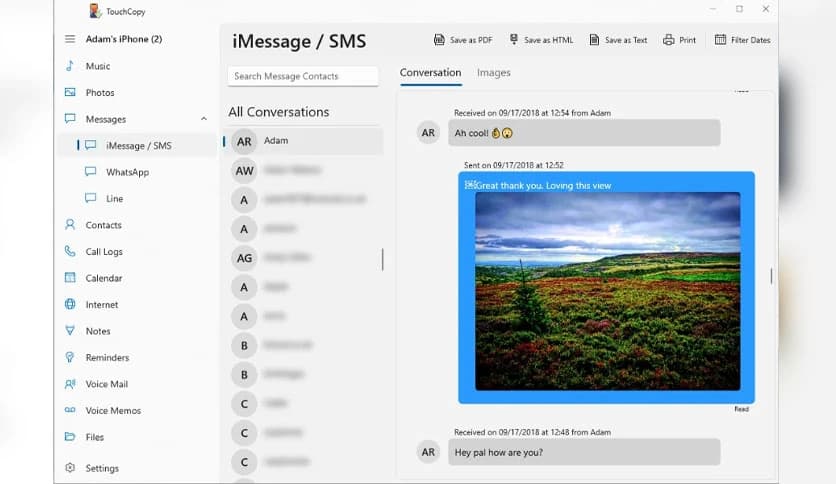 Wide Angle TouchCopy