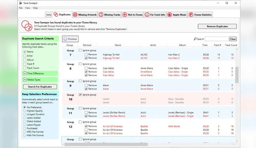 Wide Angle Tune Sweeper
