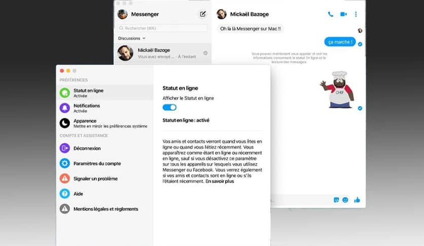 Facebook Messenger Desktop
