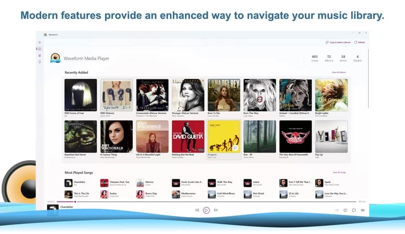 Waveform Music Player