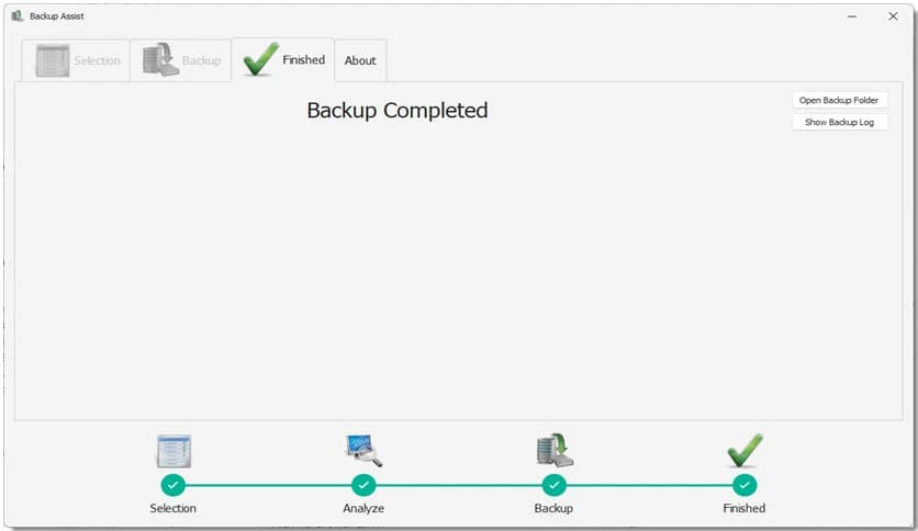 PC Assist Backup Assist