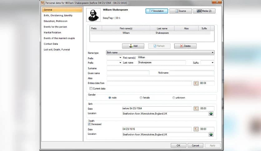 Family Tree Explorer Premium 10.0.0.2