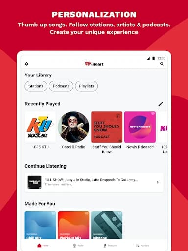 iHeart – Music, Radio, Podcasts 10.47.0