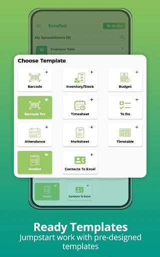 Easy Excel Spreadsheet App 1.69