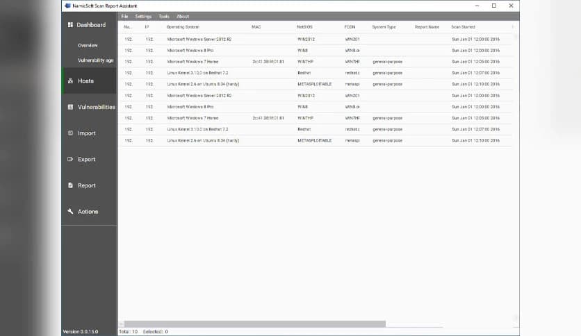 NamicSoft Scan Report Assistant 3.0.23.0