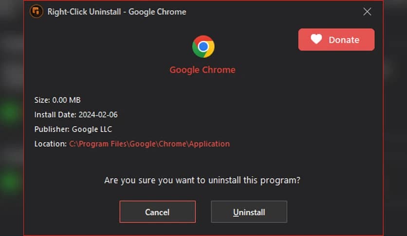 Right-Click Uninstall 1.1.82