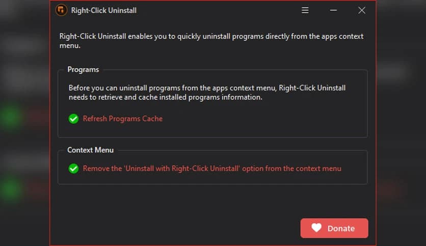 Right-Click Uninstall 1.1.82