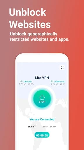 Lite VPN – Secure VPN Proxy 4.8.4