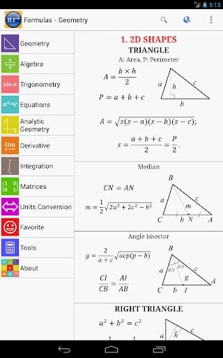 Maths Formulas 10.4