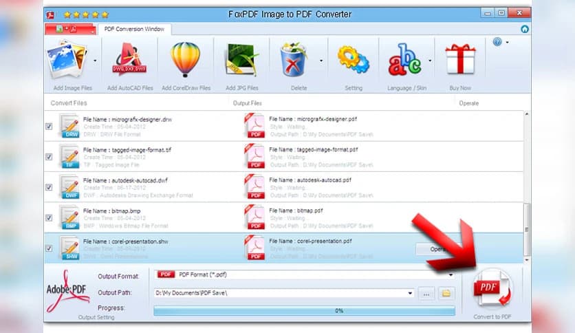 FoxPDF Image to PDF Converter