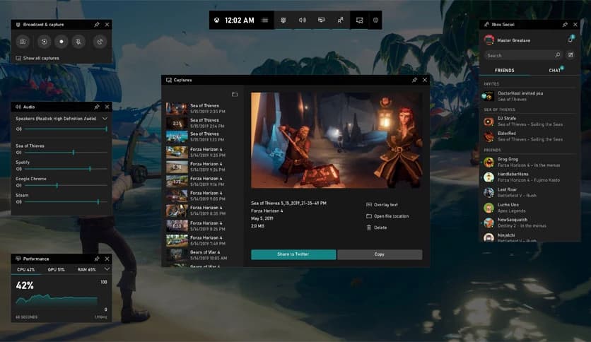 Microsoft Xbox Game Bar