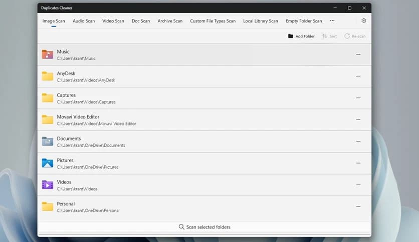 Kaeros Duplicates Cleaner