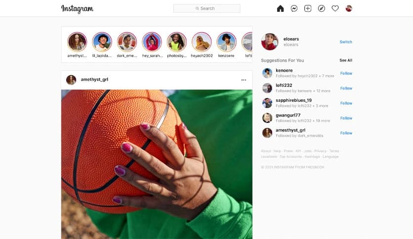Instagram For Desktop