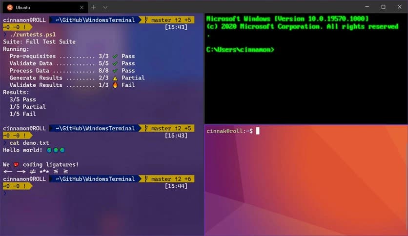 Microsoft Windows Terminal 1.23.20211.0