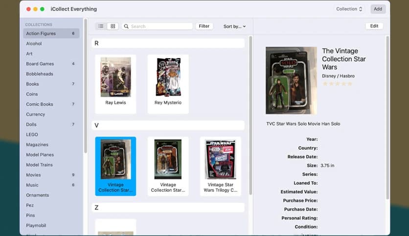 Coollector Movie Database