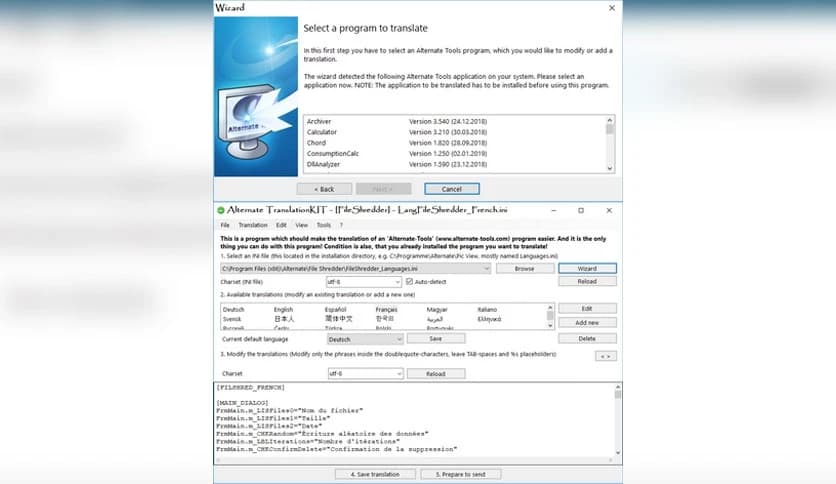 Alternate Translation KIT