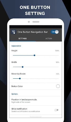 One Button Navigation Bar 2.0.8