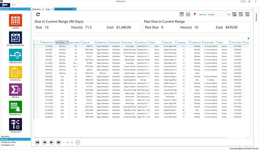 CyberMetrics GAGEtrak 8.7.4