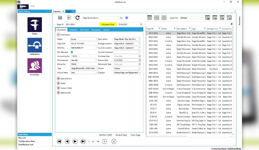 CyberMetrics GAGEtrak 8.7.4