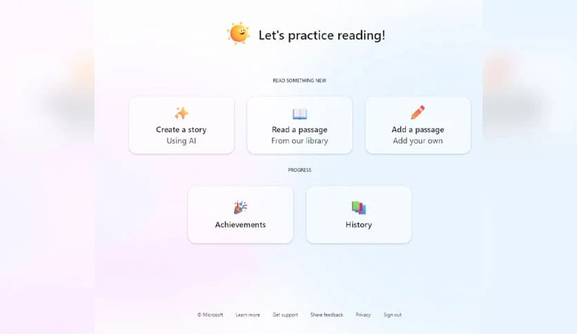 Microsoft Reading Coach