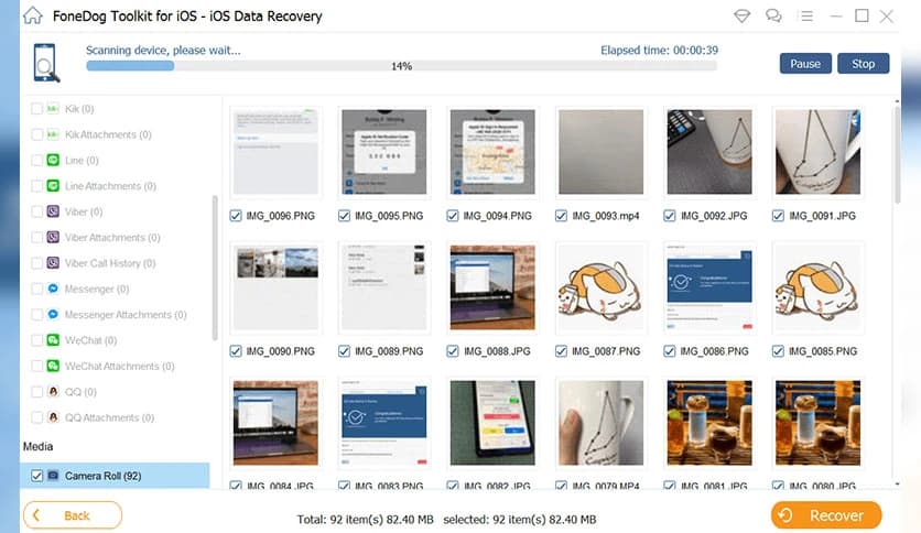 FoneDog iOS Data Recovery