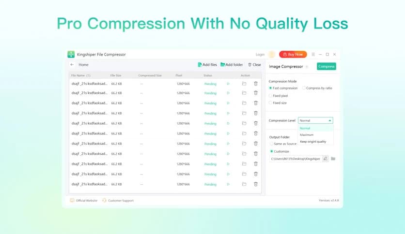 Kingshiper File Compressor 2.4.8