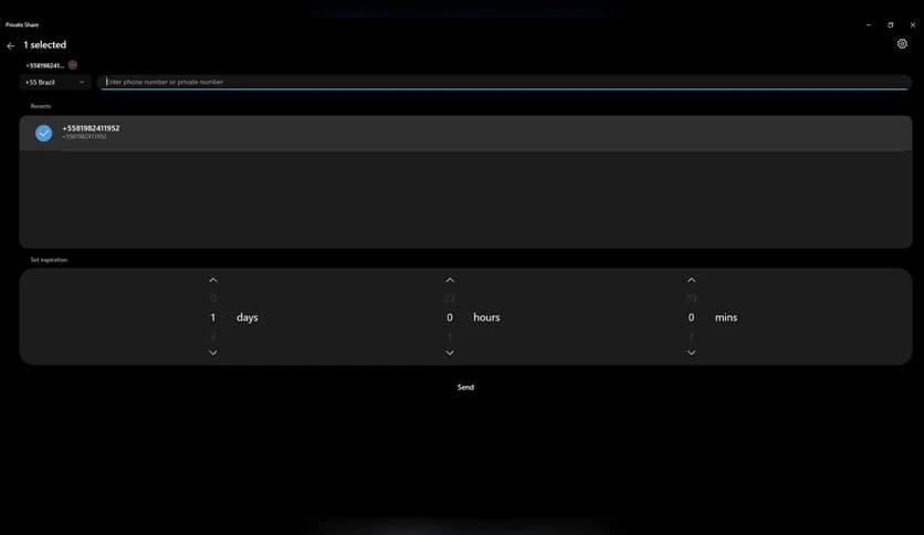 Samsung Private Share