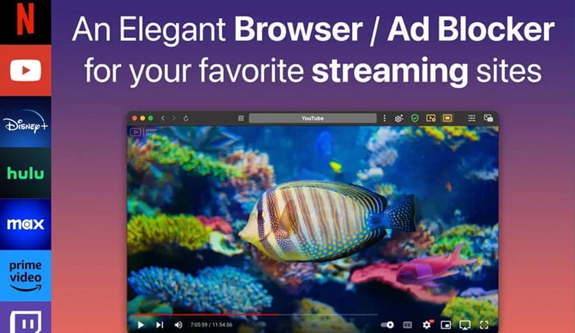 Friendly Streaming Browser
