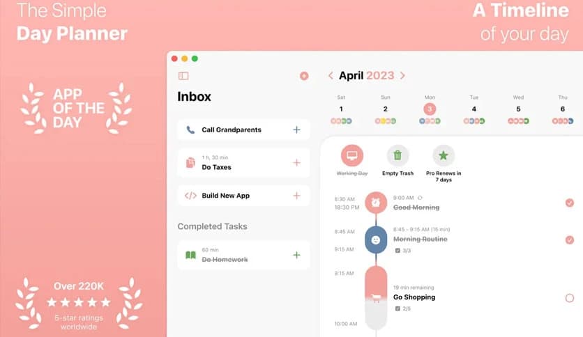Structured – Daily Planner
