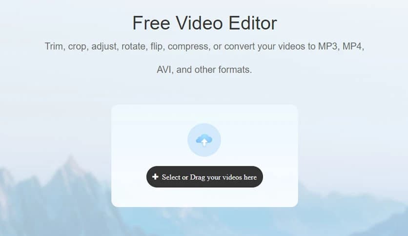FoneDog Free Video Editor