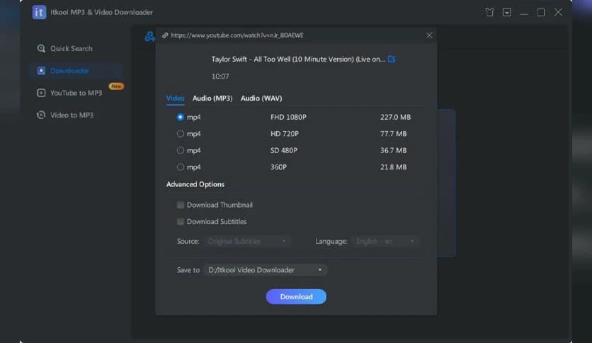 Itkool Video Downloader
