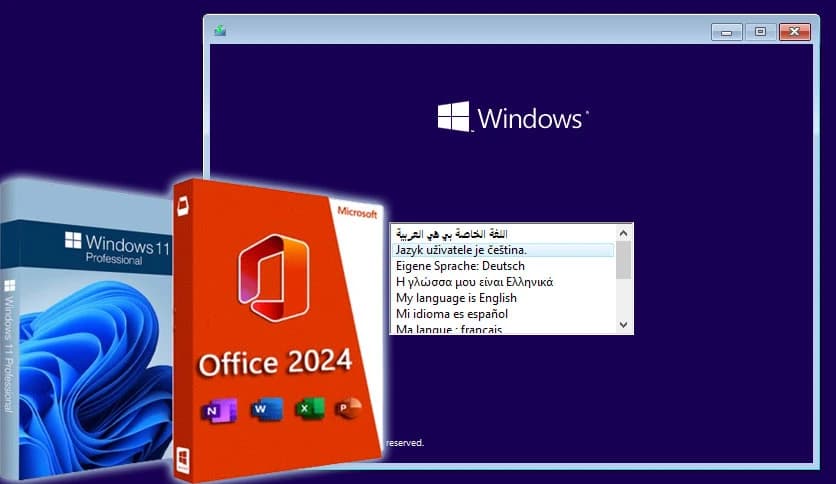 Windows 11 Pro With Office 2024 Pro Plus